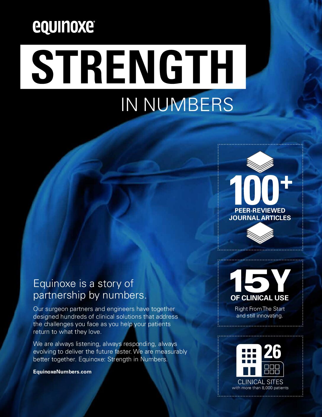 Exactech Equinoxe Shoulder Product Sheet - 718-00-10 Rev F