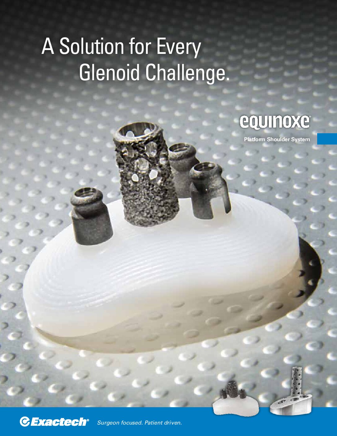 Exactech Equinoxe Shoulder Glenoid Product Sheet - 718-00-12 Rev B